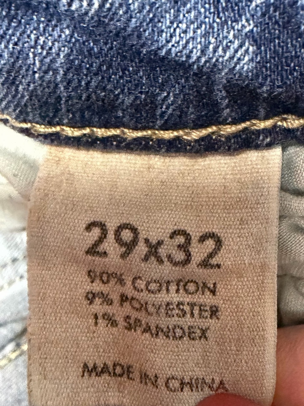 BKE Payton Straight Jeans Womens 29x32 Distressed Stretch Blue Denim - Picture 8 of 8